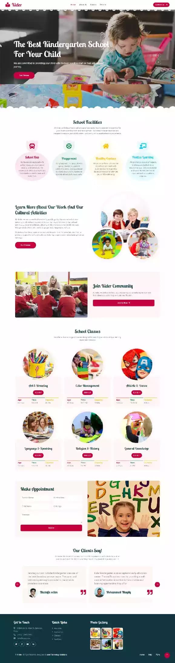 Kider for educating kids