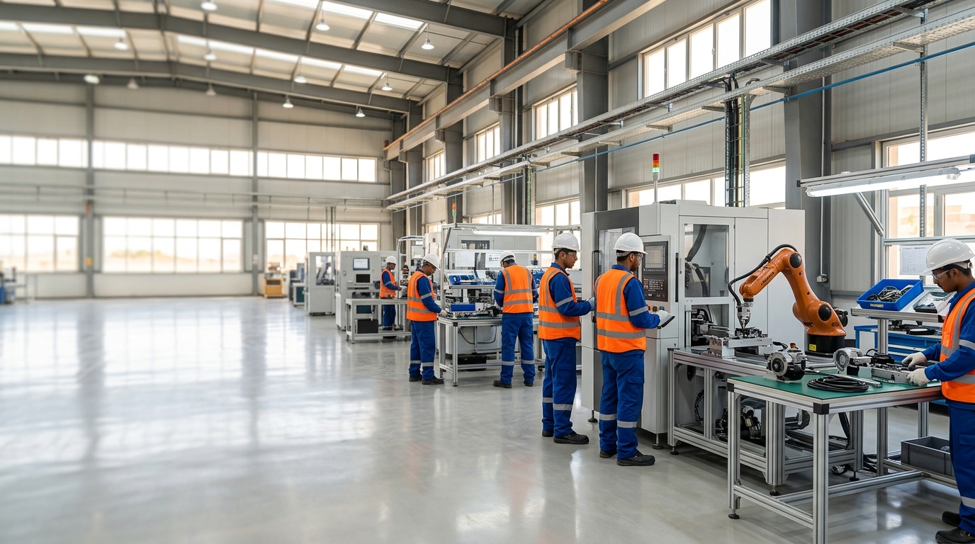 Etqan Smart Factory & Manufacturing ERP Interface Preview