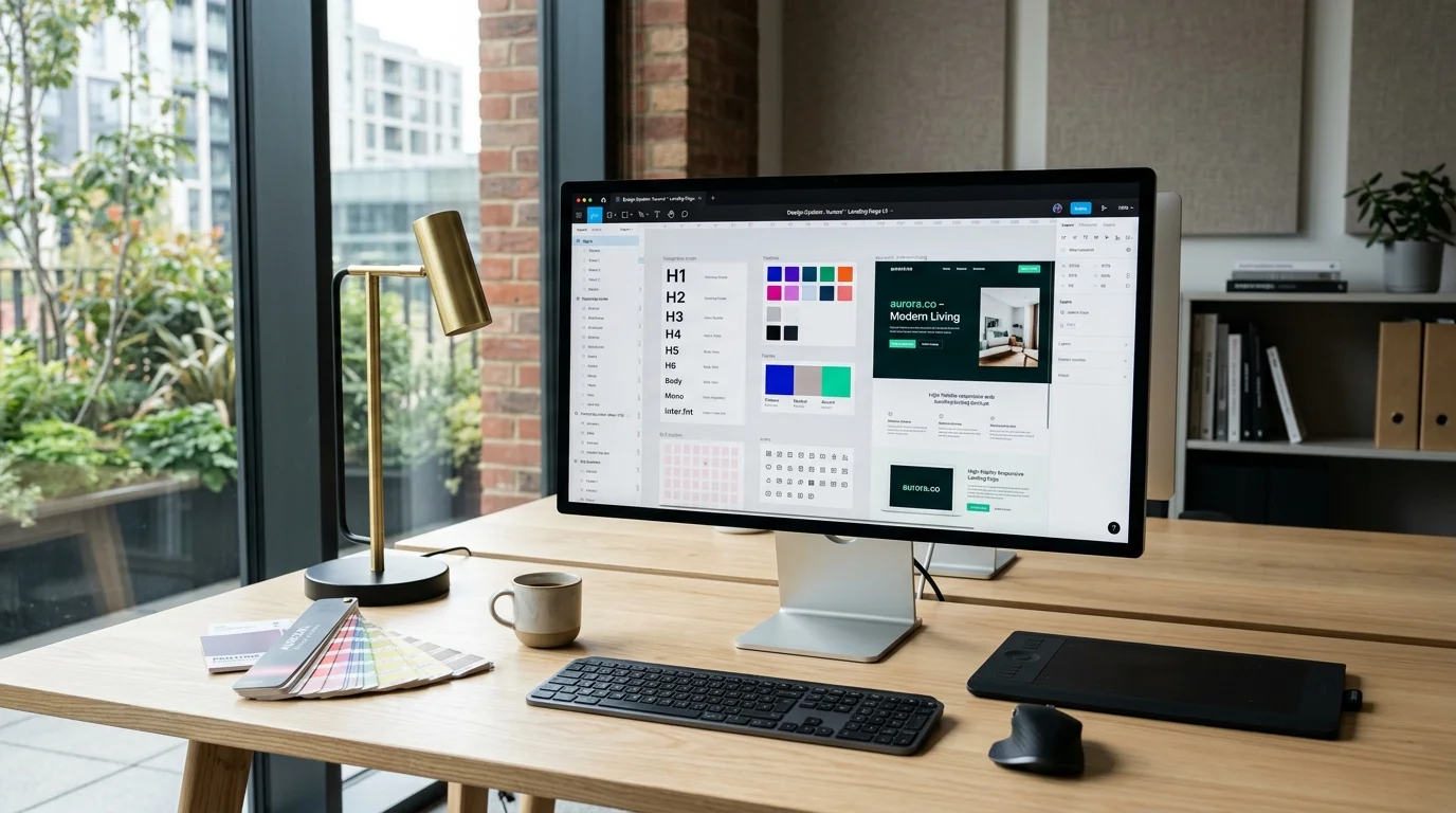 خدمات تصميم وتطوير واجهات وتجربة المستخدم (UI/UX) وبناء أنظمة التصميم للمؤسسات | Fekra Labs